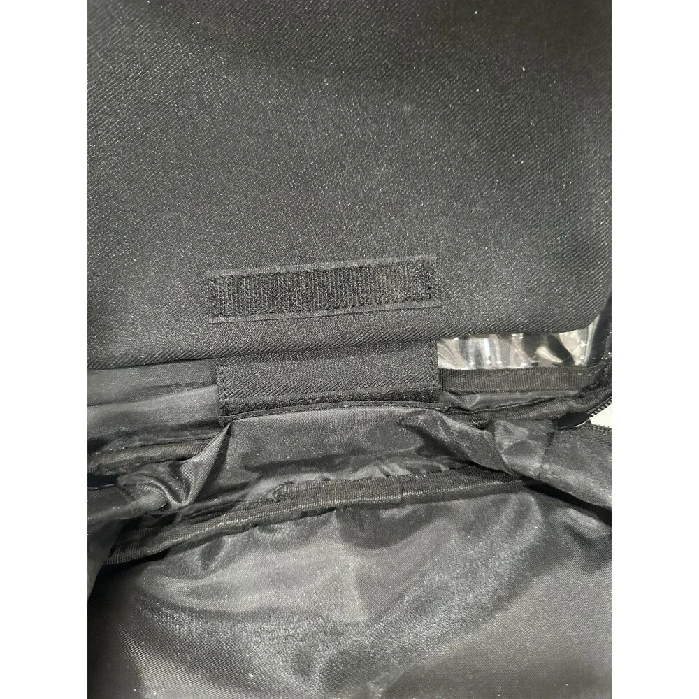 DIMJ Black Travel Toiletry Bag Makeup Cosmetics Organizer Case Multi-Compartment